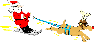 Santa Playing