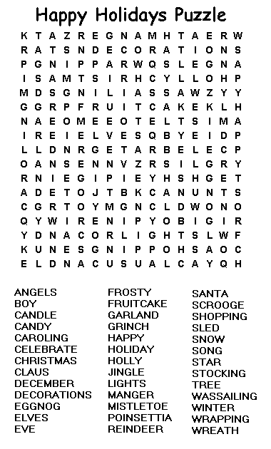 word search